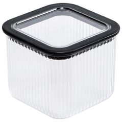 Branq BRANQ - Pojemnik na żywność - plastikowy - kwadratowy - sypkie - 0,72 L