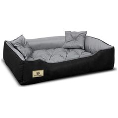 AutoTune Legowisko Prestige 130x100 / 145x115cm szaro-czarne