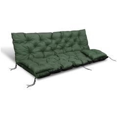 AIO FACTORY ZESTAW OGRODOWY 100x60x50CM + 2 PODUSZKI 42X42 CM ZIELONY