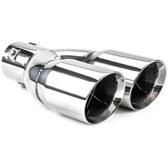 AMiO Końcówka tłumika wydechu stal nierdzewna mt 022 chrom amio-02646