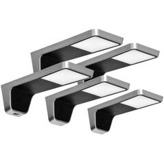 Orno NELA zestaw 5 lamp podszafkowych LED, 4x2W+7,5W, 4000K, z USB, czarny