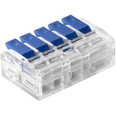 Orno Złączka instalacyjna zaciskowa 5-przewodowa| na dowolny przewód 0,75-4mm?| IEC 450V/32A  50 szt.