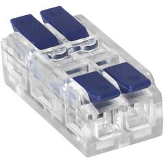 Orno Złączka instalacyjna zaciskowa 2-przewodowa, dwustronna| na dowolny przewód 0,75-4mm?| IEC 250V/32A| blister 6 szt.