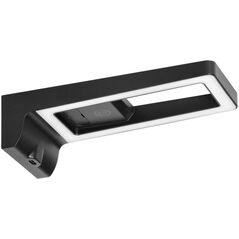Orno ARTUS lampka podszafkowa LED 3W, 225lm, 4000K, z włącznikiem dotykowym i USB, czarna