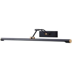 Orno RICO LED 7W, lampa nad lustro, 770lm, 4000K, IP44, dł. 40 cm, czarna