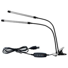 Lampa stołowa Blow 71-300# Lampa stojąca do uprawy roślin z klipsem podwójna
