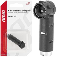 AMiO Adapter antenowy redukcja wtyk din iso kątowy amio-03967