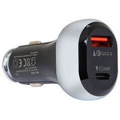 Ładowarka Blow 75-777# Ładowarka samochodowa gn.usb+usb-c 38w g38a