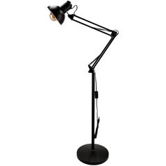 Lampa podłogowa Orno LUWES lampa podłogowa, 185 cm, E27, max. 18W, czarna