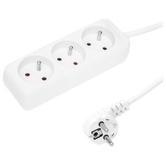 Blow 98-713# Przedłużacz sieciowy pr-370p 3-gniazda z uziemieniem 5m biały 3x1,5mm