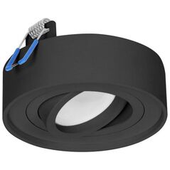 Orno SORMUS R ramka dekoracyjna oprawy punktowej, MR16/GU10 max 50W, regulowana, koło, czarna
