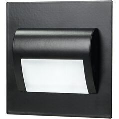 Oprawa schodowa Orno DRACO LED NEW 1,5W, oprawa schodowa podtynkowa, 12VDC, 30lm, 3000K, czarny, innowacyjny sposób montażu
