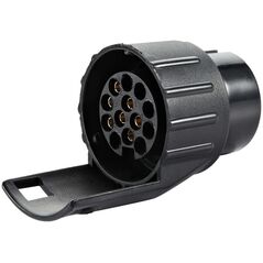 Orno Adapter gniazda przyczepy 7/13-pinowy, tworzywo, 12/24V