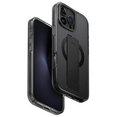 UNIQ Heldro Max iPhone 16 Pro Max 6.9" Magclick Charging case black/vapour smoke