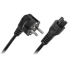 Kabel zasilający do laptopa (koniczynka) (3x0,75) 1,8m
