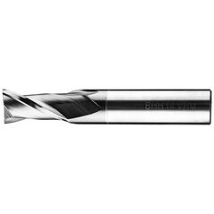 Frez węglikowy Baildon DIN 6527 L FWP2L 12 mm, VHM TiAlN, Z2, 83-22 mm