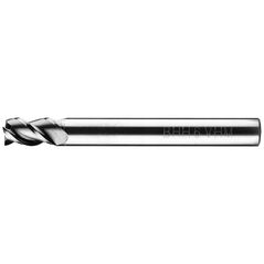 Frez węglikowy Baildon DIN 6527 K FWP3A 6 mm, VHM TiAlN, Z3, 54-7 mm