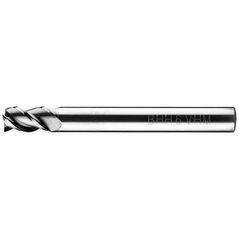 Frez węglikowy Baildon DIN 6527 K FWP3A 3 mm, VHM TiAlN, Z3, 50-4 mm