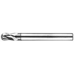 Frez węglikowy Baildon DIN 6527 K FWK4K 5 mm, VHM TiAlN, Z4, 54-6 mm