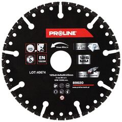 Tarcza diam.do cięcia,multi-materiał.,125*2.4* 22.23,proline