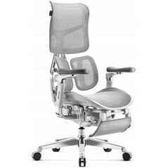 Krzesło biurowe Diablo Chairs BRAVE Fotel gabinetowy V-KINETIC: szary