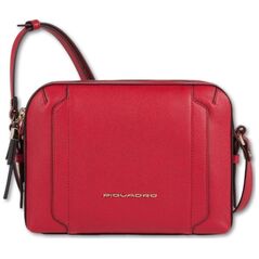 Piquadro Piquadro, Θήκη φωτογραφικής μηχανής, Δερμάτινο, Fanny Pack, Διπλό φερμουάρ, 42022100, Κόκκινο, 23 x 17,5 x 9,5 cm, Για γυναίκες για γυναίκες 13425107 8024671576710