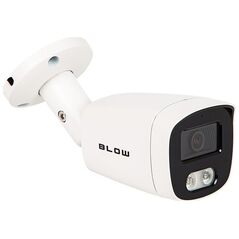 Kamera IP Blow 77-856# Kamera ip blow 8mp bl-i8hl28bwm/poe biała tubowa mikrofon hybridlight