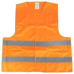 Kamizelka ostrzegawcza odblaskowa pomarańczowa z certyfikatem XXL AMIO-03985