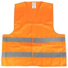 Kamizelka ostrzegawcza odblaskowa pomarańczowa z certyfikatem XXXL AMIO-03986