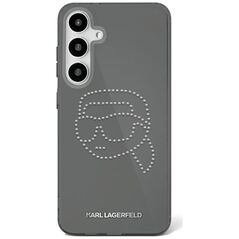 Etui Karl Lagerfeld Rhinestones Karl      Head Logo Samsung Galaxy S25 czarny