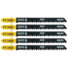 Yato Brzeszczot do wyrzynarki typ T HCS do drewna 5cz. TPI8 YT-3402