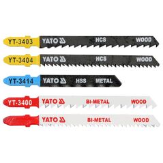 Yato Brzeszczot do wyrzynarki typ T drewno-metal mix 5cz. (YT-3445)