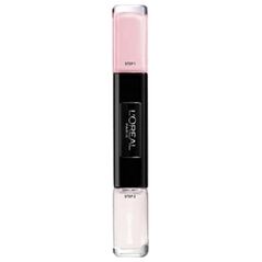 XXX_Loreal (L'Oreal Paris) L'Oreal Paris, Infallible, Βερνίκι νυχιών 2-σε-1, 042, Unlimited Lollpink, 2 x, 5 ml για γυναίκες 13079565 30120525