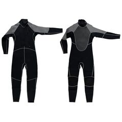CS Aqua CS Aqua Wetsuit Unisex Neoprene Μαύρο - Μεσαίο 13249792 5714156137040
