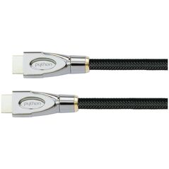 PYTHON Python HDMI« 2.1 Cable 8K UHD-2 Nylongeflecht schwarz 2m 13317580 4014619309535