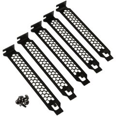 Kolink Kolink PCI Slotblenden - 5 Stück, μαύρο 13336399 5999094005105