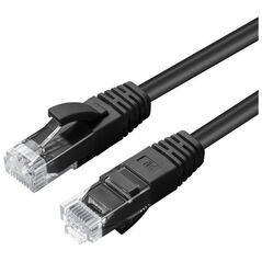Microconnect MC-UTP6A0015S kabel sieciowy Czarny 0,15 m Cat6a U/UTP (UTP)
