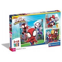 Clementoni Clementoni Puzzle 3x48el Spidey i jego niesamowici przyjaciele 25294