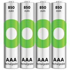 Μπαταρίες GP 1x4 GP ReCyko NiMH AAA 850mAH, έτοιμες για χρήση 13671764 4891199223099