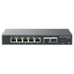 GrandStream Grandstream GCC6010 δρομολογητής UC+Networking (δρομολογητής VPN, NGFW/UTM, Switch, IP Central) με 2x2,5 Gb SFP και 5xGbE 14133677 6947273705154