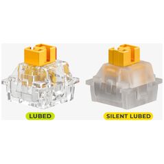 Glorious Glorious Panda HE Silent Switches, Hall-Effekt, taktil, MX-Stem, 45g - lubed, 36 Stck one size