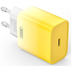 Ładowarka sieciowa XO CE18, USB-C, PD30W (zółta)