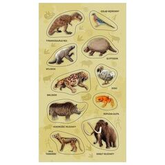 Teka Stickers Ζώα, εξαφανισμένα είδη 13898556 4823277388956
