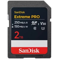 Karta SanDisk Extreme PRO 2TB SDXC 250MB/s UHS-I
