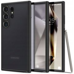 Etui Spigen Ultra Hybrid do Samsung       Galaxy S25 Ultra czarny