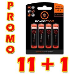 Powerton Bateria AAA / R03 48 szt.