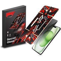 GrizzGlass SecretGlass Easy Apple iPhone 15