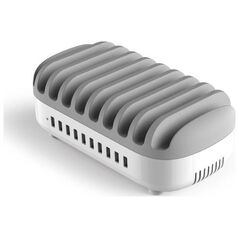 Ładowarka Compulocks c10 Ports USB Charging Dock Station With UK Plug - Ladestation - 120 Watt - 2.4 A - 10 Ausgabeanschlussstellen (USB) - Grossbritannien