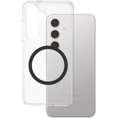 CARE Flagship Case Clear/Black QI Compatible Galaxy S25 Plus