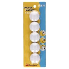 Argo Magnets 30mm ARGO WF 607391 λευκό 5 τεμ 10380094 5903069016966